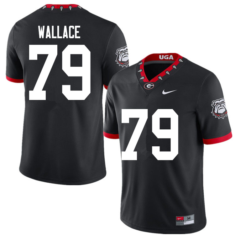 2020 Men #79 Weston Wallace Georgia Bulldogs Mascot 100th Anniversary College Football Jerseys Sale-